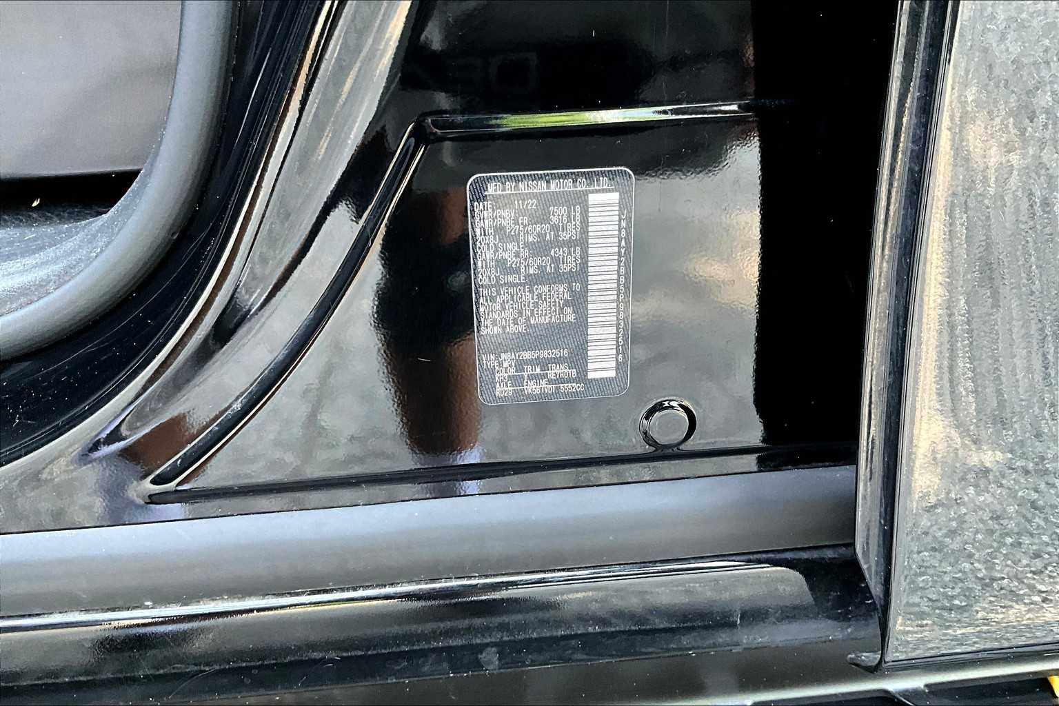 2023 Nissan Armada SL photo 24