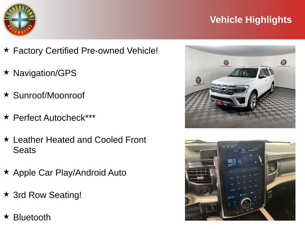 Used 2023 Ford Expedition Platinum with VIN 1FMJK1M86PEA19875 for sale in Elk River, Minnesota