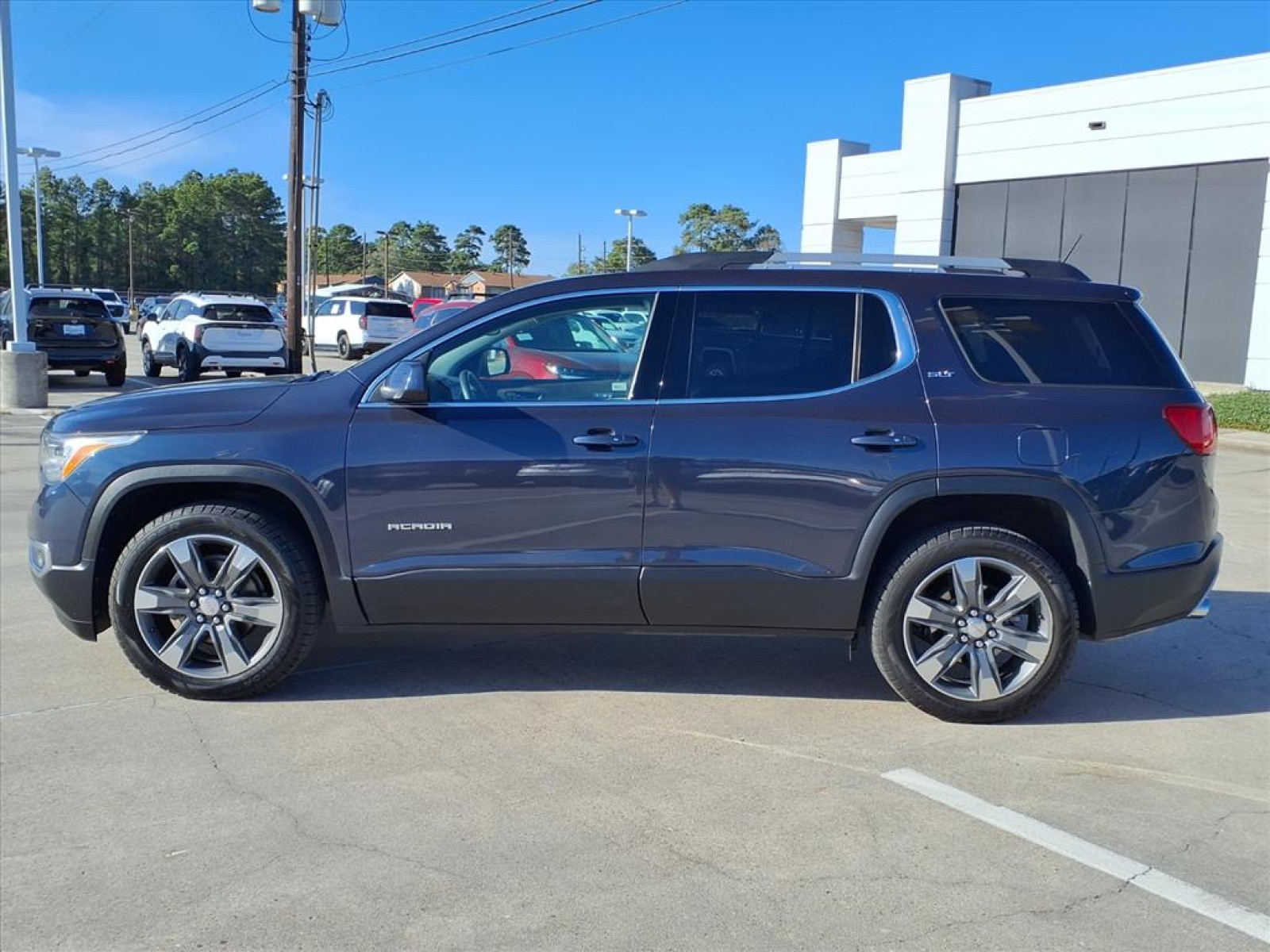 2018 GMC Acadia SLT Blue at Ron Craft Chevrolet Cadillac