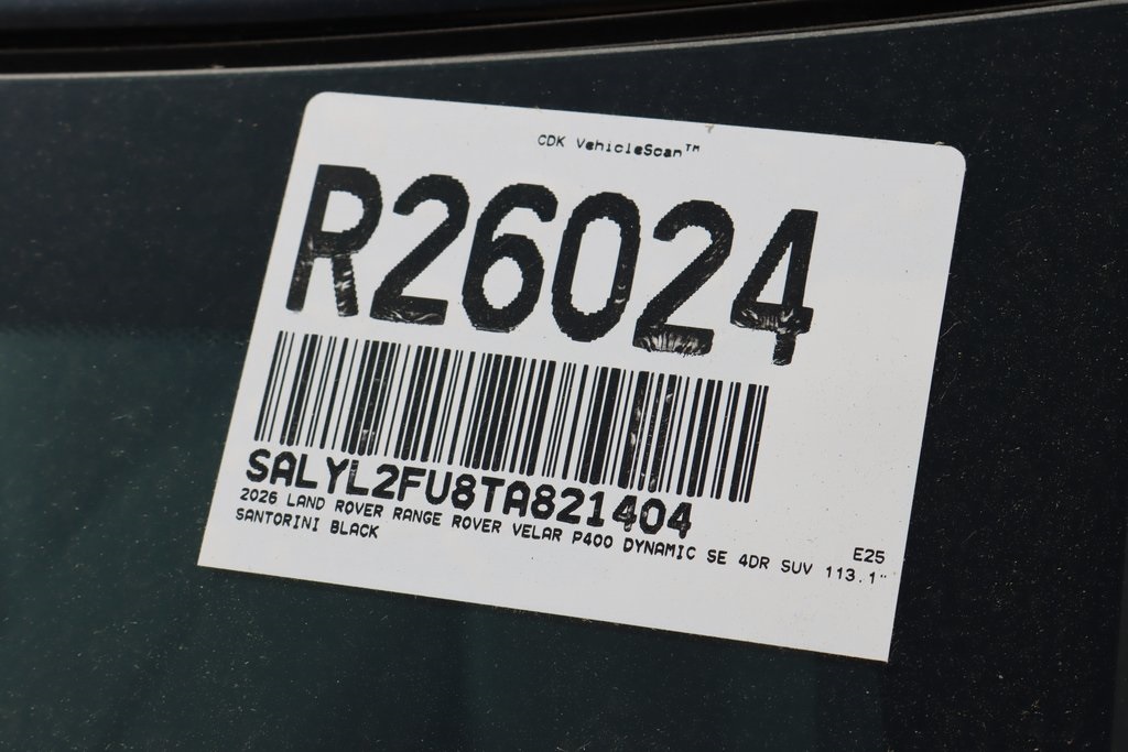 2026 LAND ROVER RANGE ROVER VELAR - Image 26