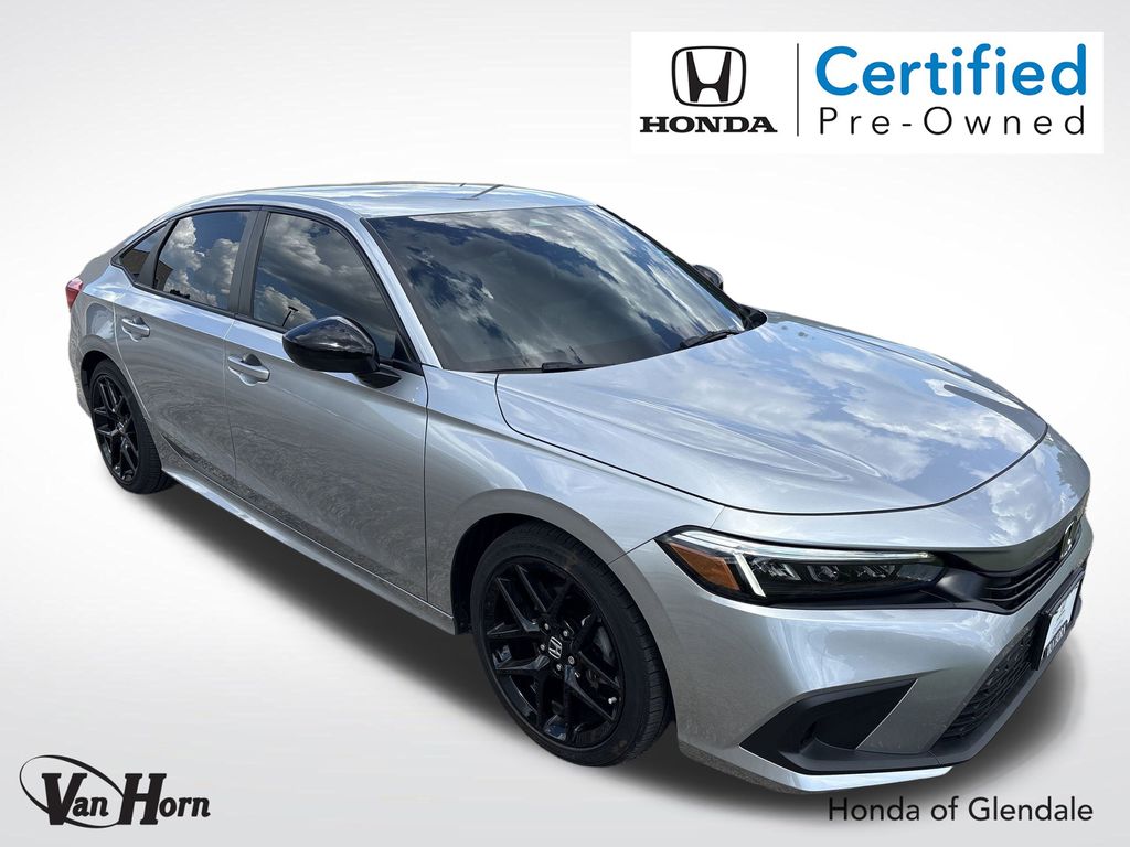 Certified Used 2023 Lunar Silver Metallic Honda Sport image 1