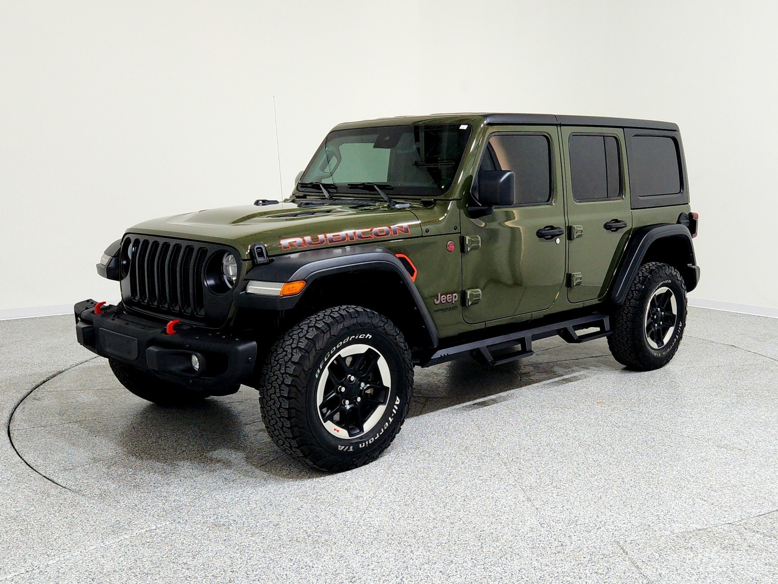 Unlimited Rubicon Green Jeep Wrangler For Sale Pre-Owned 2022 Jeep