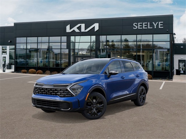 New 2025 Blue Kia X-Line image 1