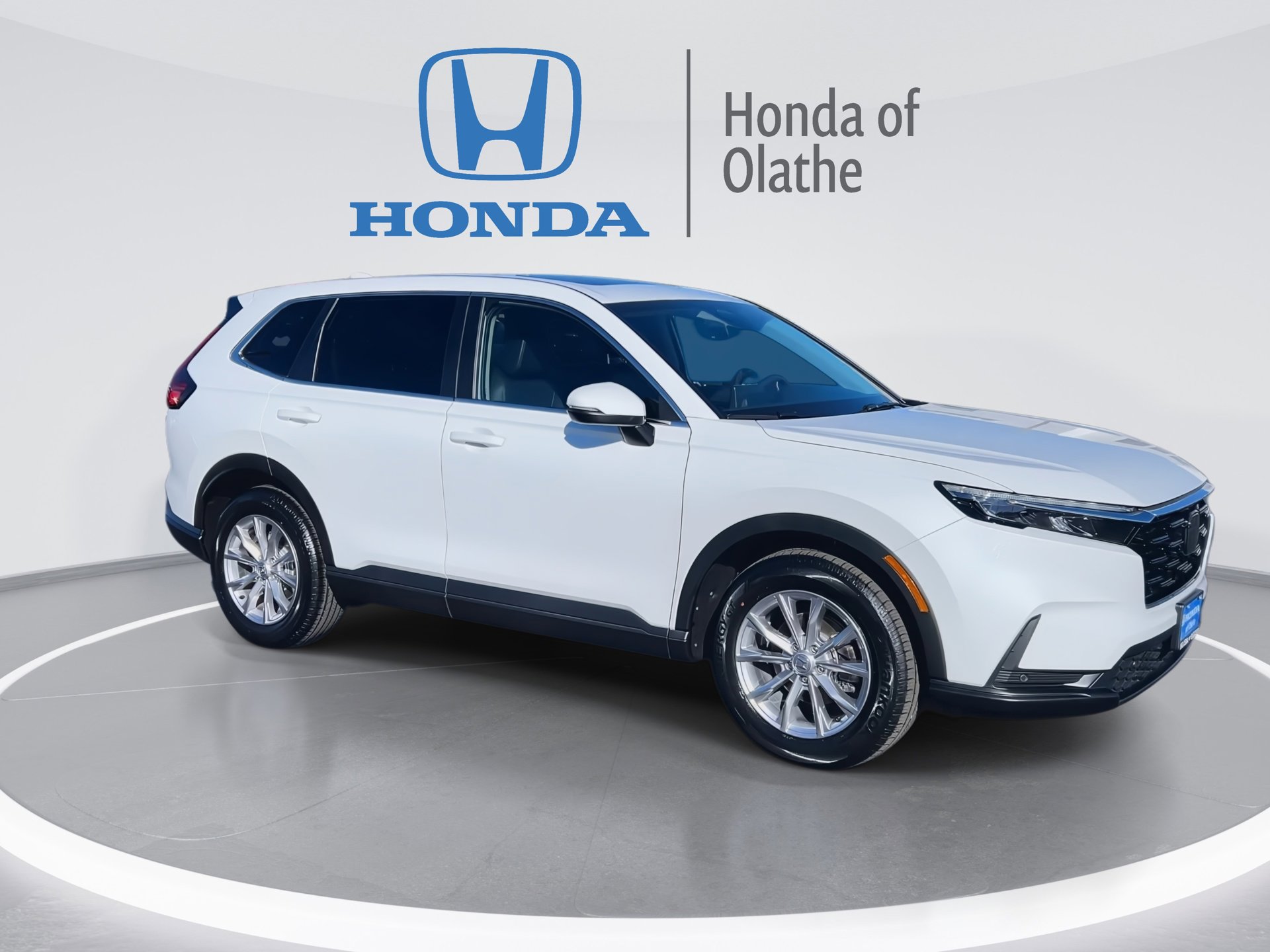 Certified 2023 Honda CR-V EX-L with VIN 2HKRS4H77PH421818 for sale in Kansas City