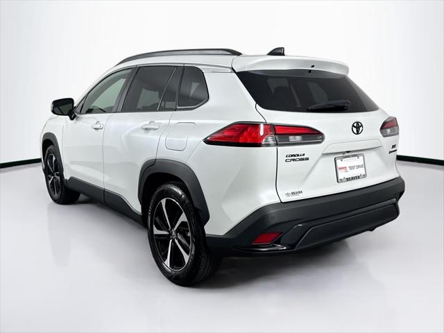 Certified 2025 Toyota Corolla Cross XSE with VIN 7MUFBABG4SV074628 for sale in Northfield, Minnesota