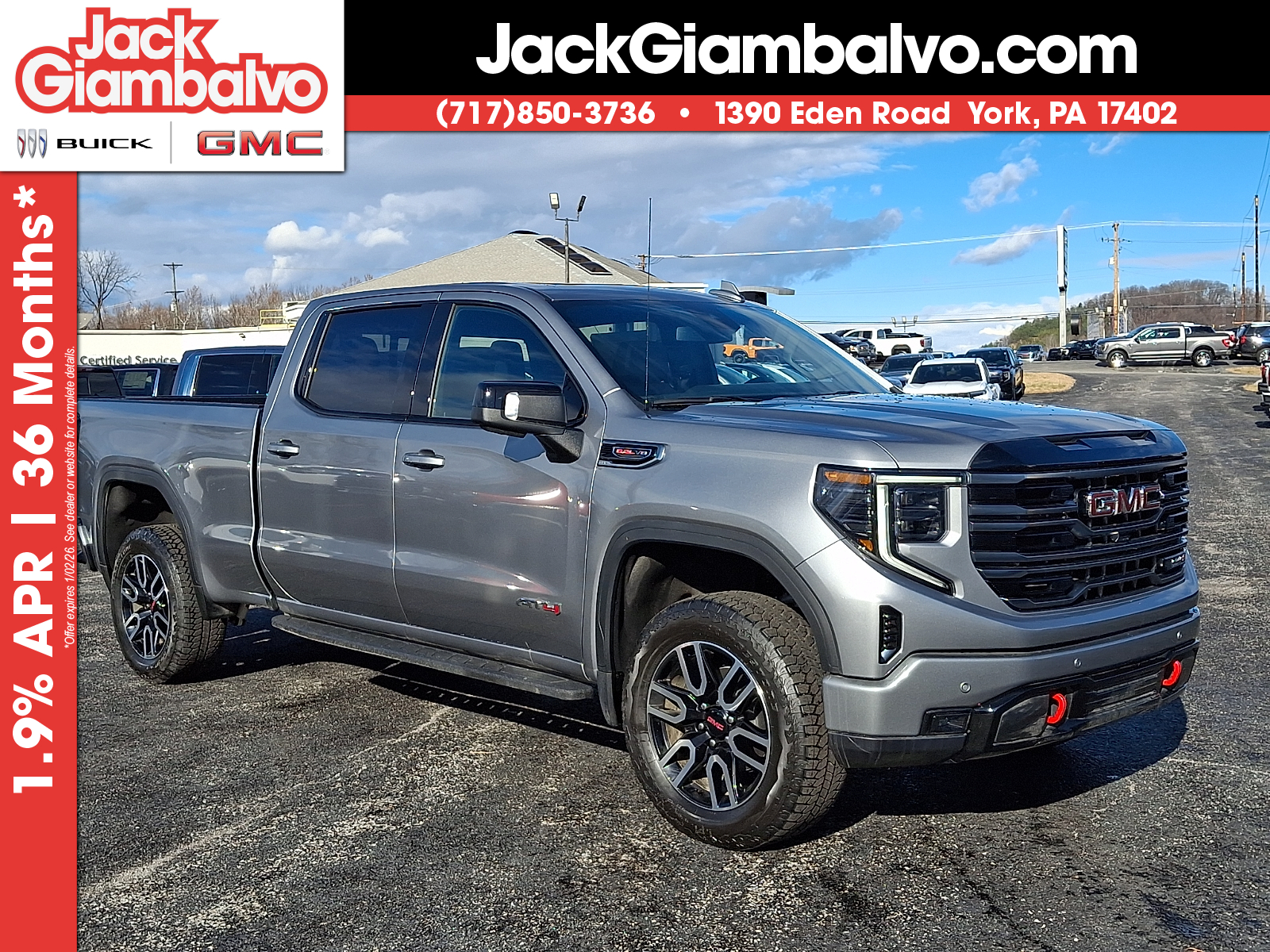 2026 GMC Sierra 1500 AT4's photo