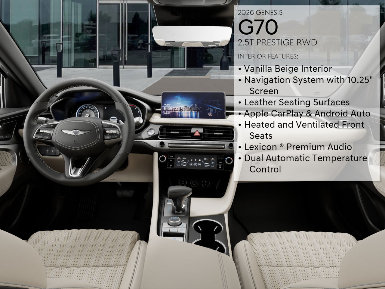 2026 Genesis G70 2.5T Prestige photo 17