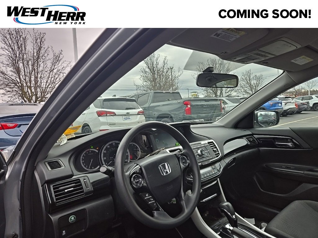 Used 2017 Honda Accord LX with VIN 1HGCR2F30HA285824 for sale in Williamsville, NY