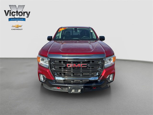 Certified 2022 GMC Canyon AT4 with VIN 1GTG6FEN5N1116722 for sale in Kansas City