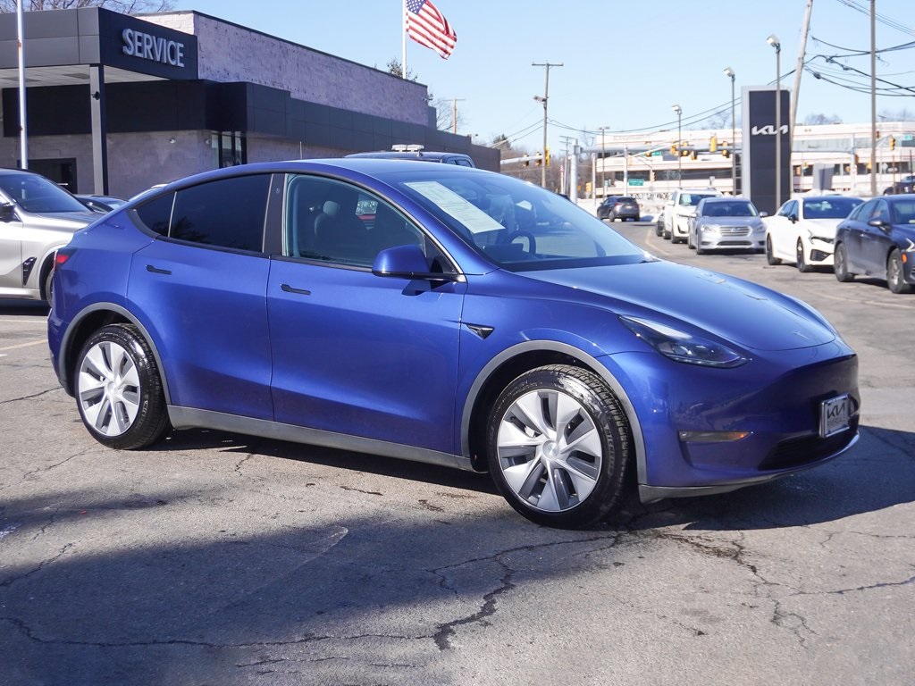 Used 2023 Tesla Model Y Long Range with VIN 7SAYGDEE3PF671283 for sale in Riverdale, NJ
