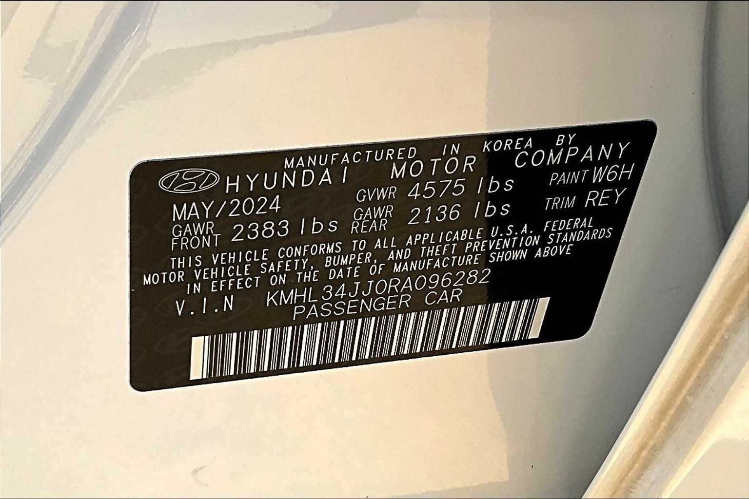 2024 Hyundai Sonata Hybrid SEL photo 29