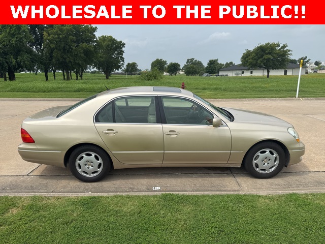 Used 2001 Lexus LS 430 with VIN JTHBN30F310018119 for sale in Broken Arrow, OK