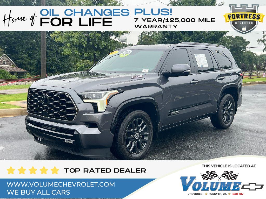 2024 Toyota Sequoia Platinum's photo