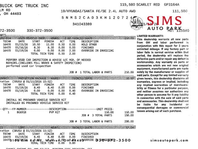 2019 Hyundai Santa Fe SE