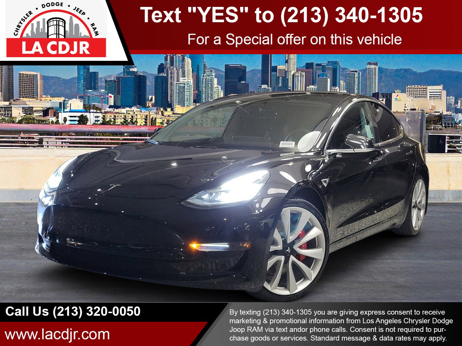 Used 2019 Black Tesla Long Range image 1
