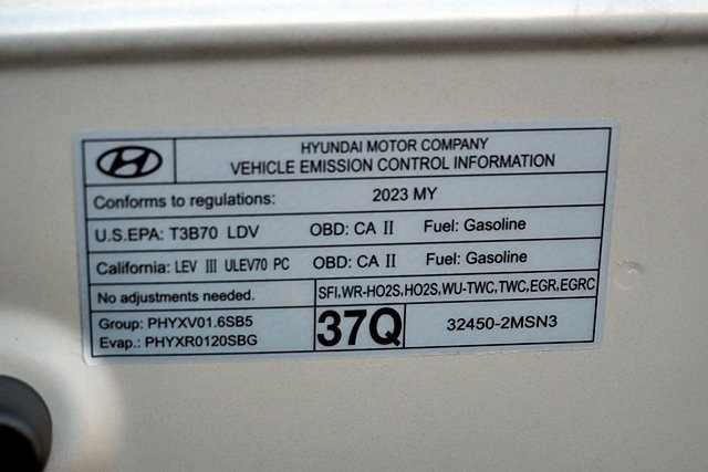 Used 2023 Silver Hyundai SE image 33