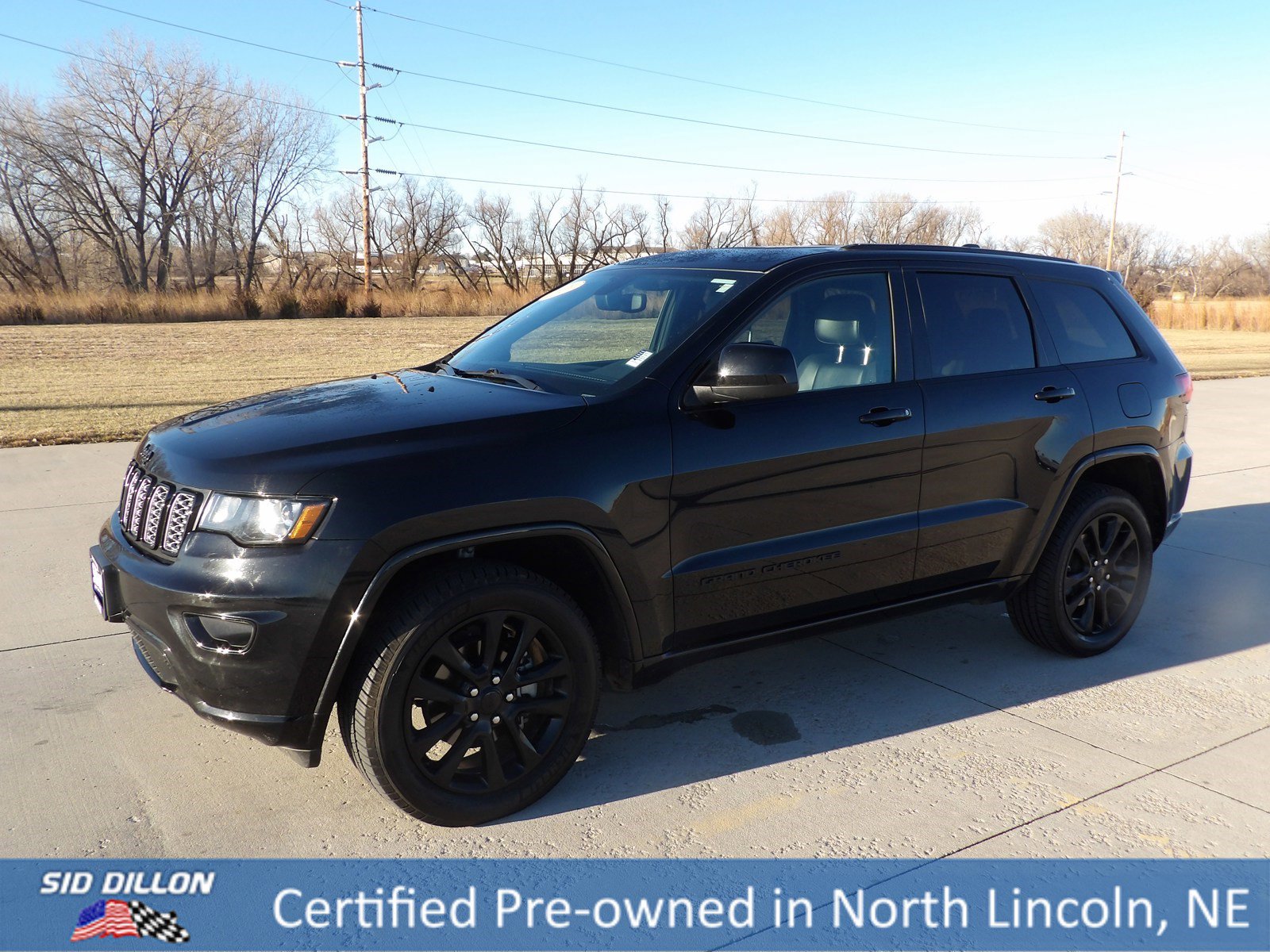 PreOwned 2020 Jeep Grand Cherokee Altitude SUV in Blair 10U0589 Sid