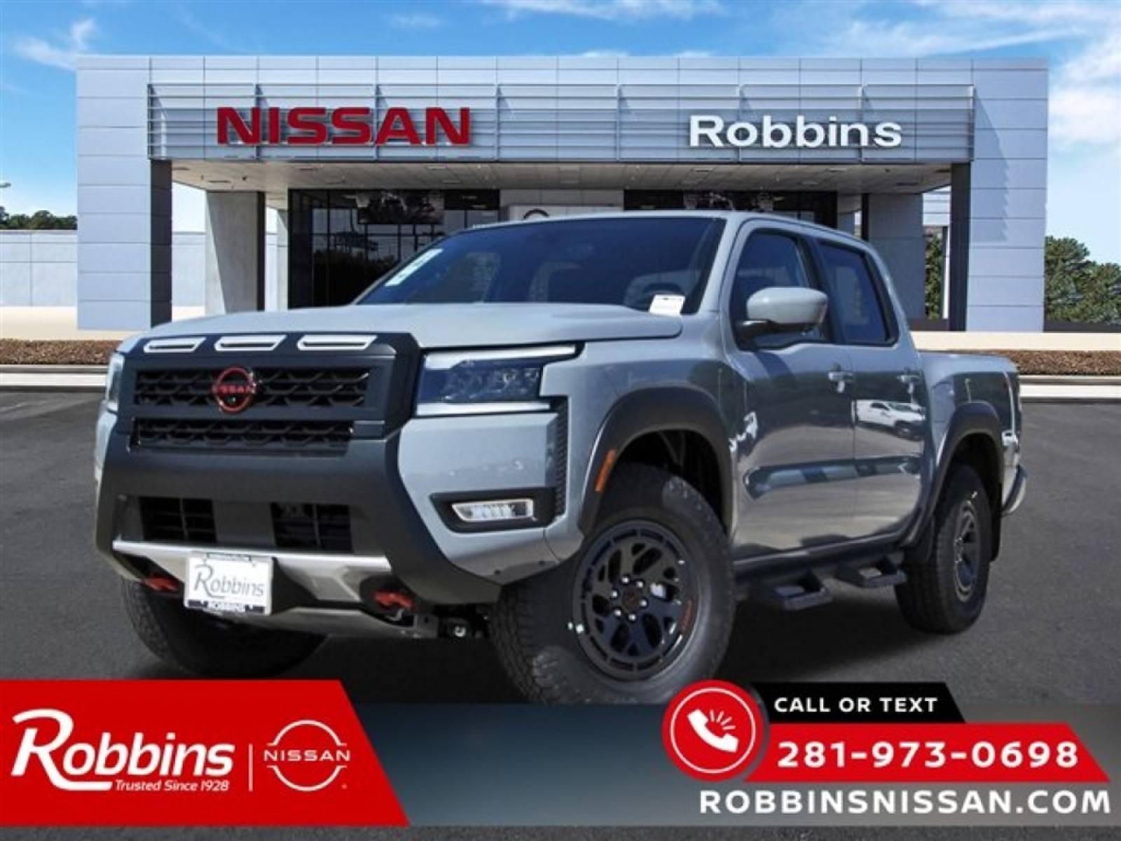 2026 Nissan Frontier Crew Cab PRO-4X® Gray at Robbins Nissan