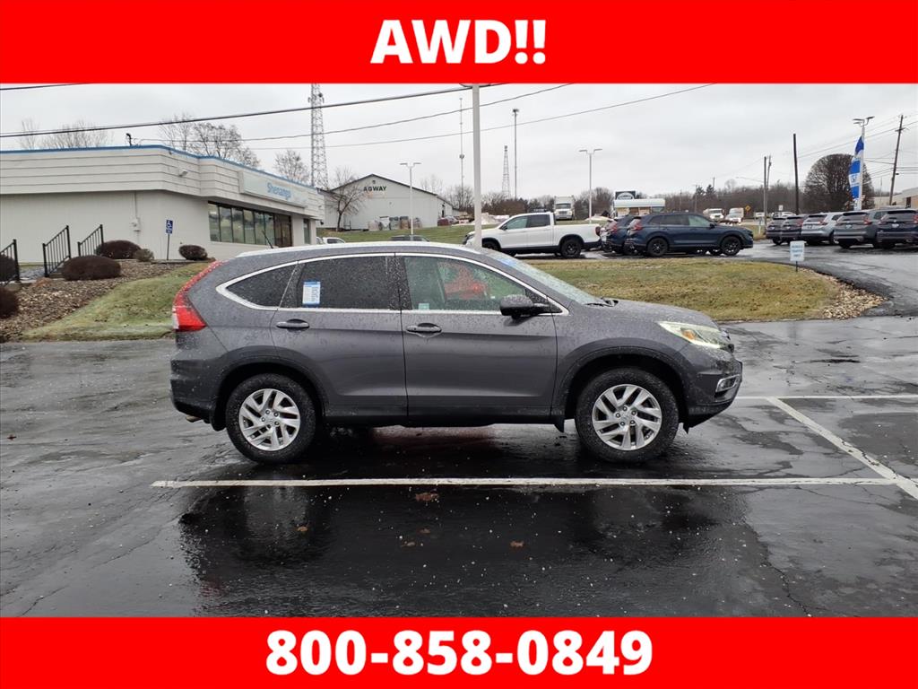 Certified 2015 Honda CR-V EX-L with VIN 2HKRM4H75FH685449 for sale in Hermitage, PA