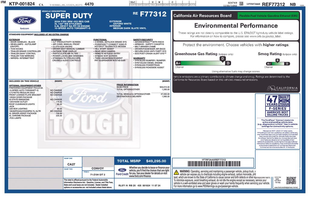 2024 Ford F-350 Super Duty XL