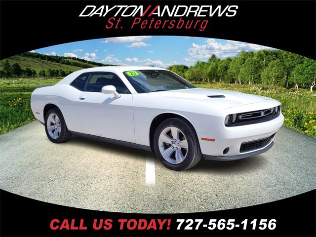 Certified Used 2023 White Knuckle Clearcoat Dodge SXT image 1