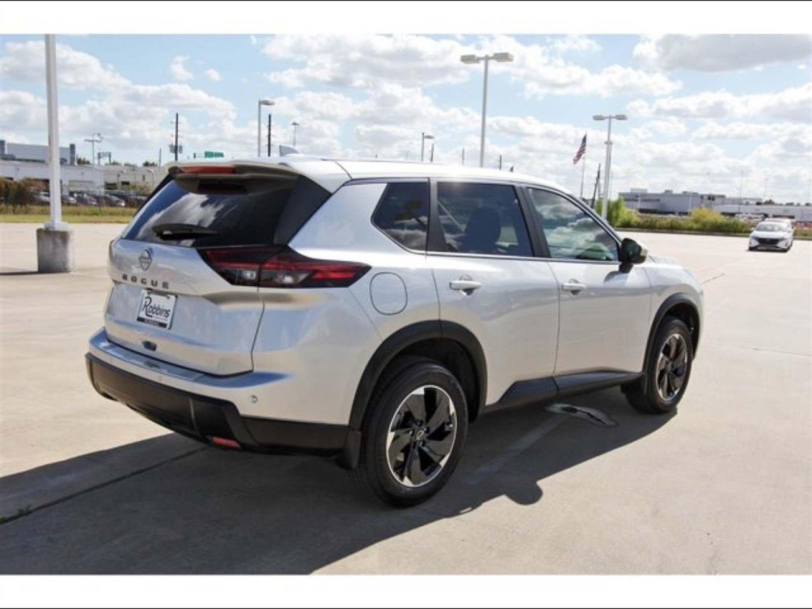 2025 Nissan Rogue SV Silver at Robbins Nissan
