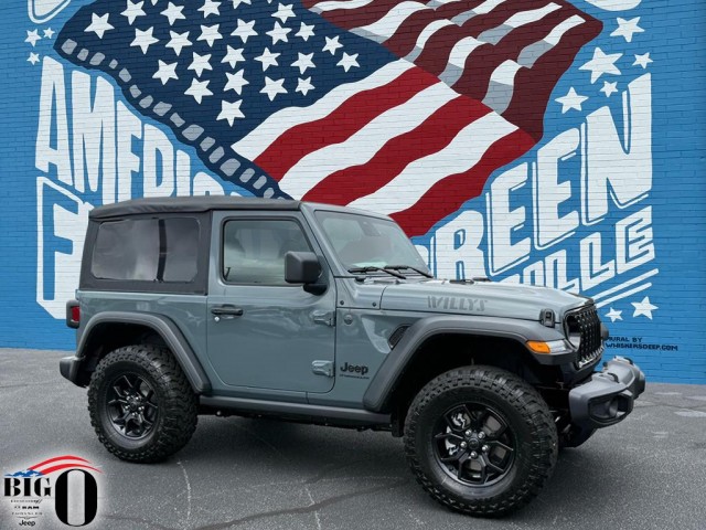 New 2026 Jeep Wrangler Willys in Greenville, SC | Near Greer – STK
