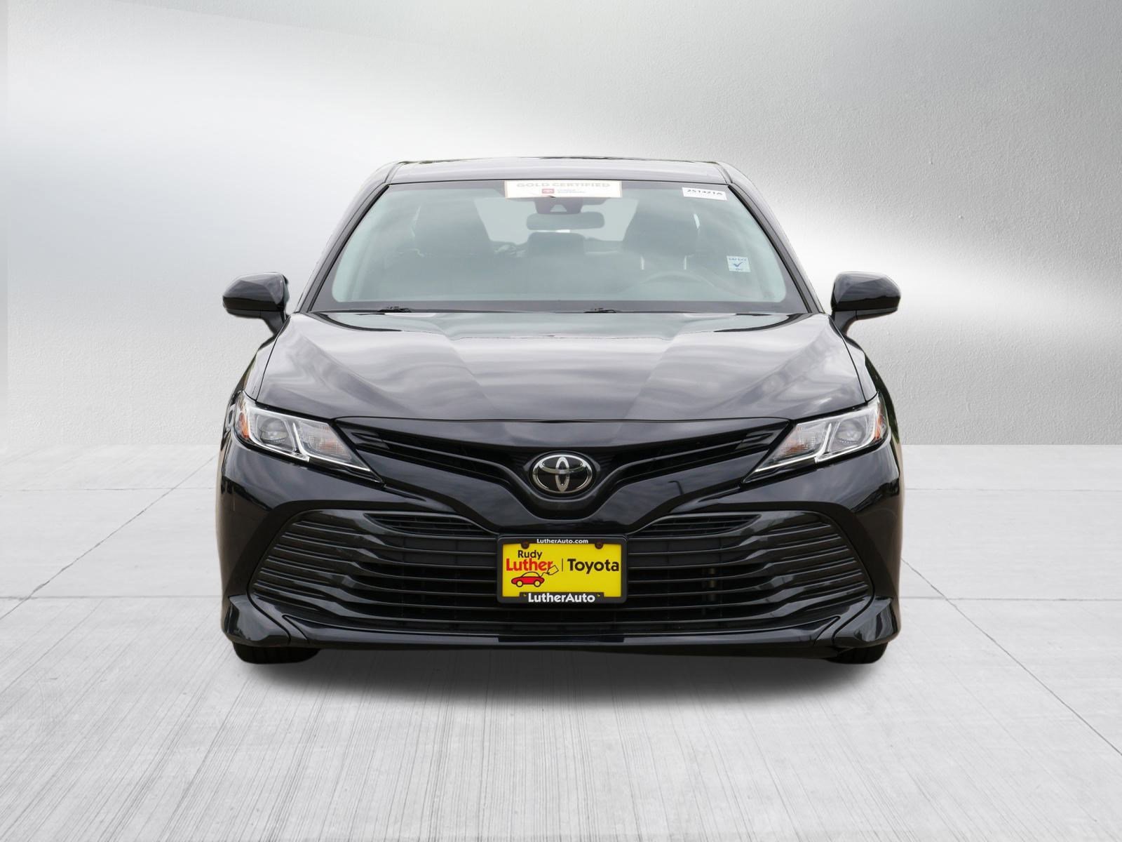 Certified 2019 Toyota Camry LE with VIN 4T1B11HK1KU256169 for sale in Golden Valley, Minnesota