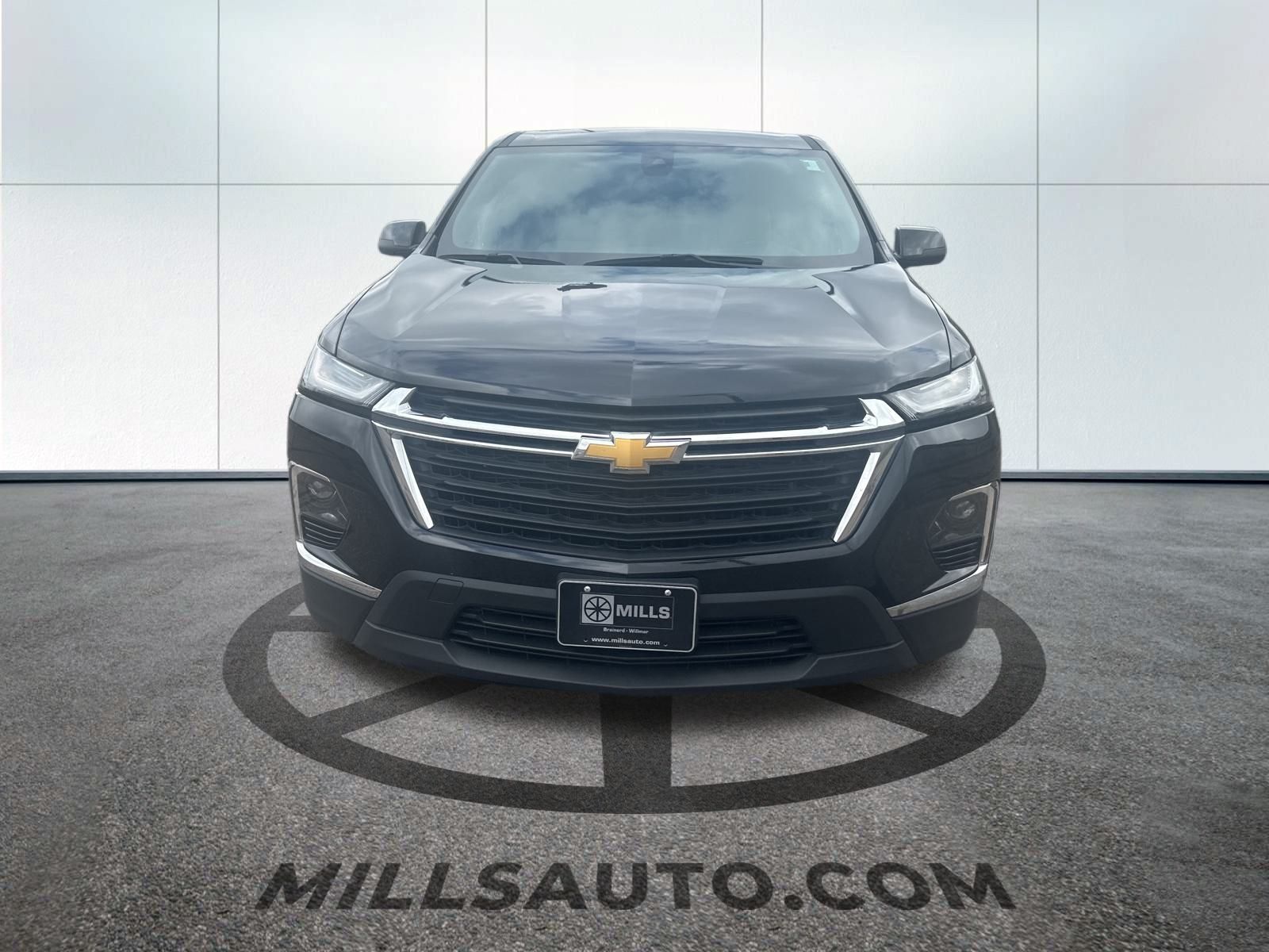 Used 2023 Chevrolet Traverse LS with VIN 1GNEVFKW1PJ215717 for sale in Brainerd, Minnesota