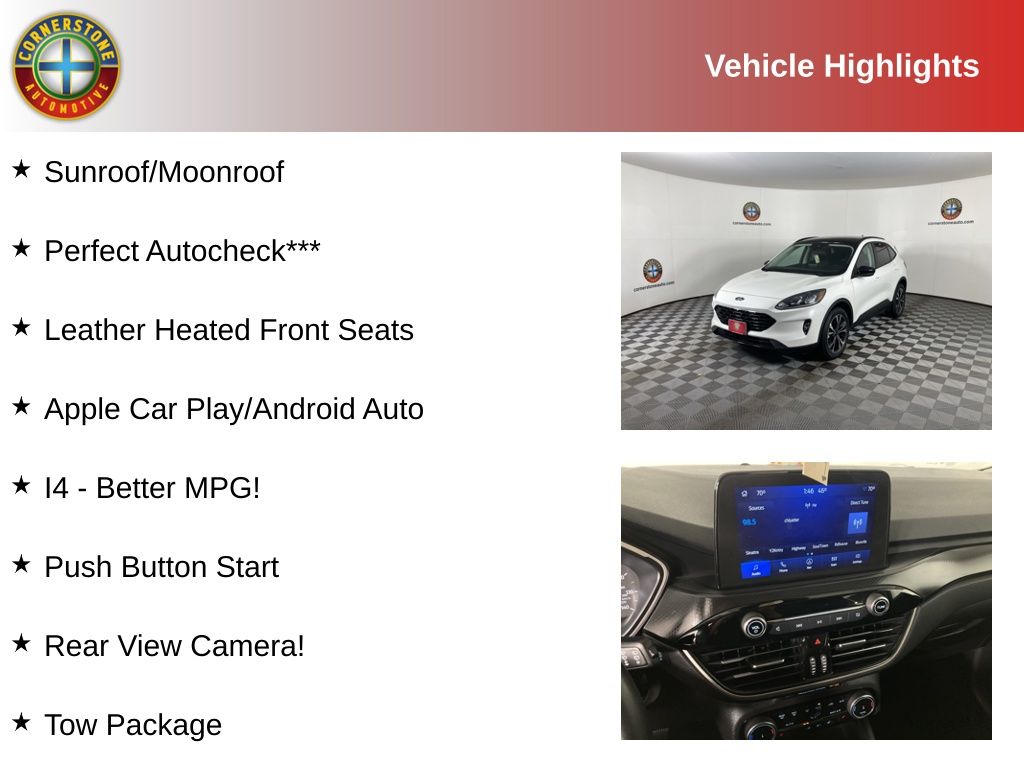 Used 2022 Ford Escape SEL with VIN 1FMCU9H98NUB83507 for sale in Elk River, Minnesota