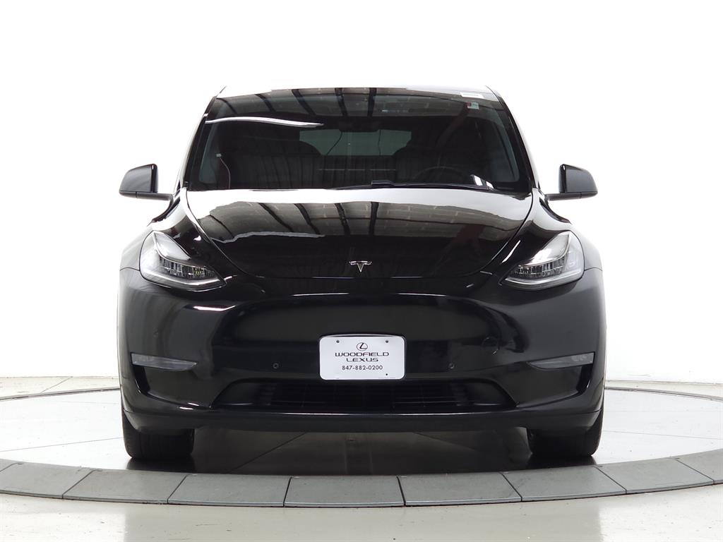 Used 2021 Tesla Model Y Long Range with VIN 5YJYGDEE7MF076459 for sale in Schaumburg, IL