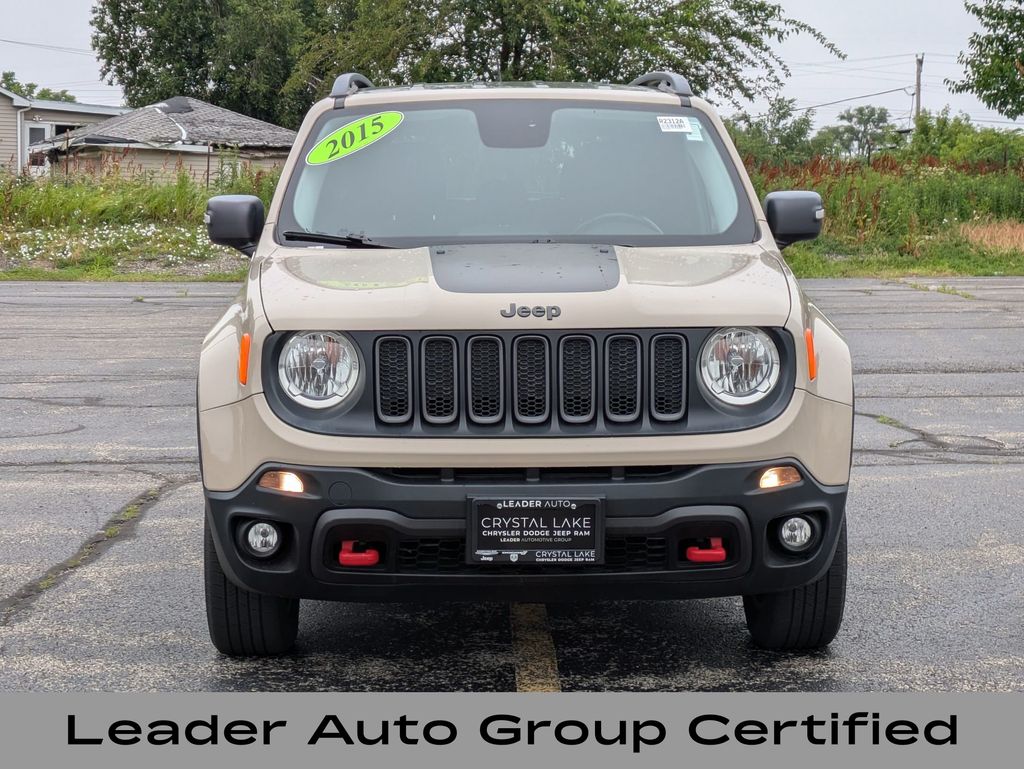 Used 2015 Jeep Renegade Trailhawk with VIN ZACCJBCT5FPB80090 for sale in Palatine, IL