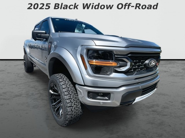 New 2025 Ford F-150 Black Widow Off-Road by Fox Factory Crew Cab