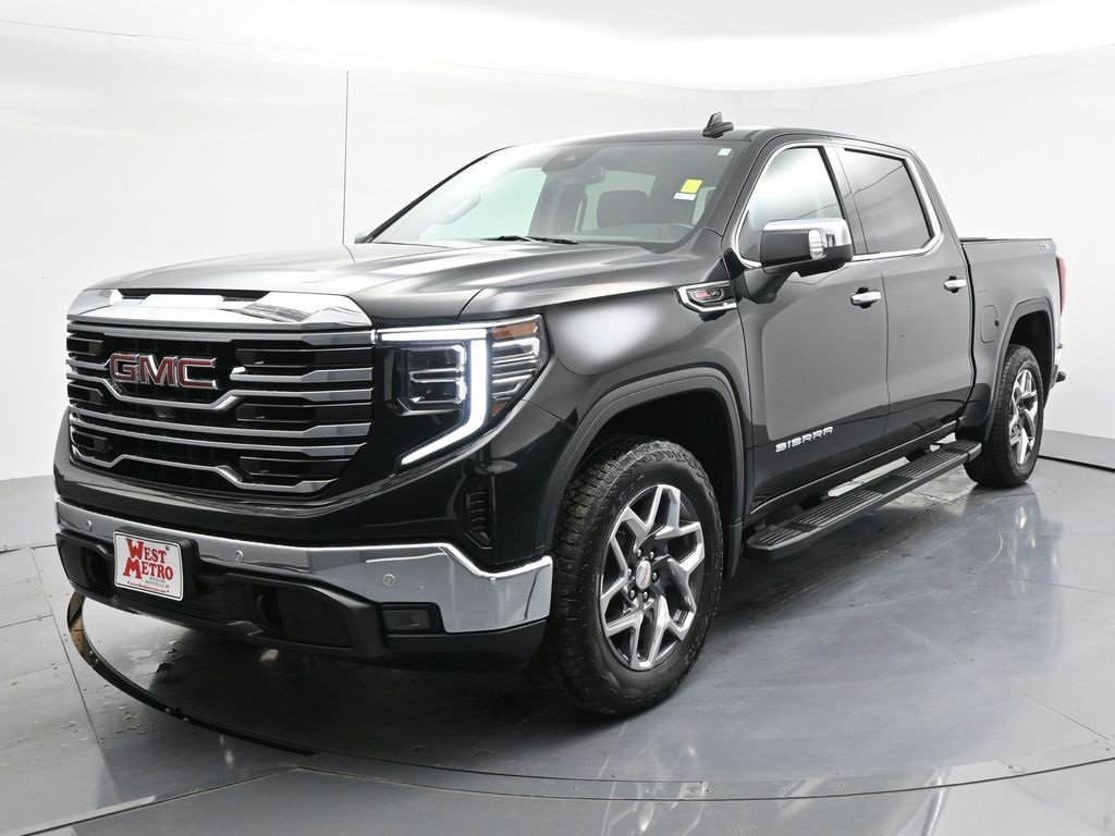 Used 2023 GMC Sierra 1500 SLT with VIN 3GTUUDEL7PG191650 for sale in Monticello, Minnesota