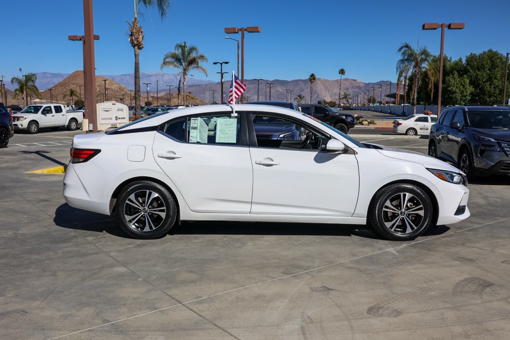 Used 2022 Nissan Sentra SV with VIN 3N1AB8CV4NY223467 for sale in Hemet, CA