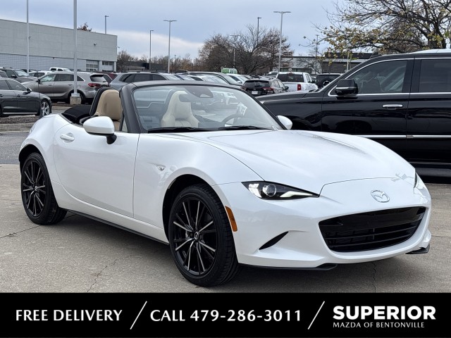 Mai  New 2025 Mazda MX-5 Miata Grand Touring Manual Convertible in