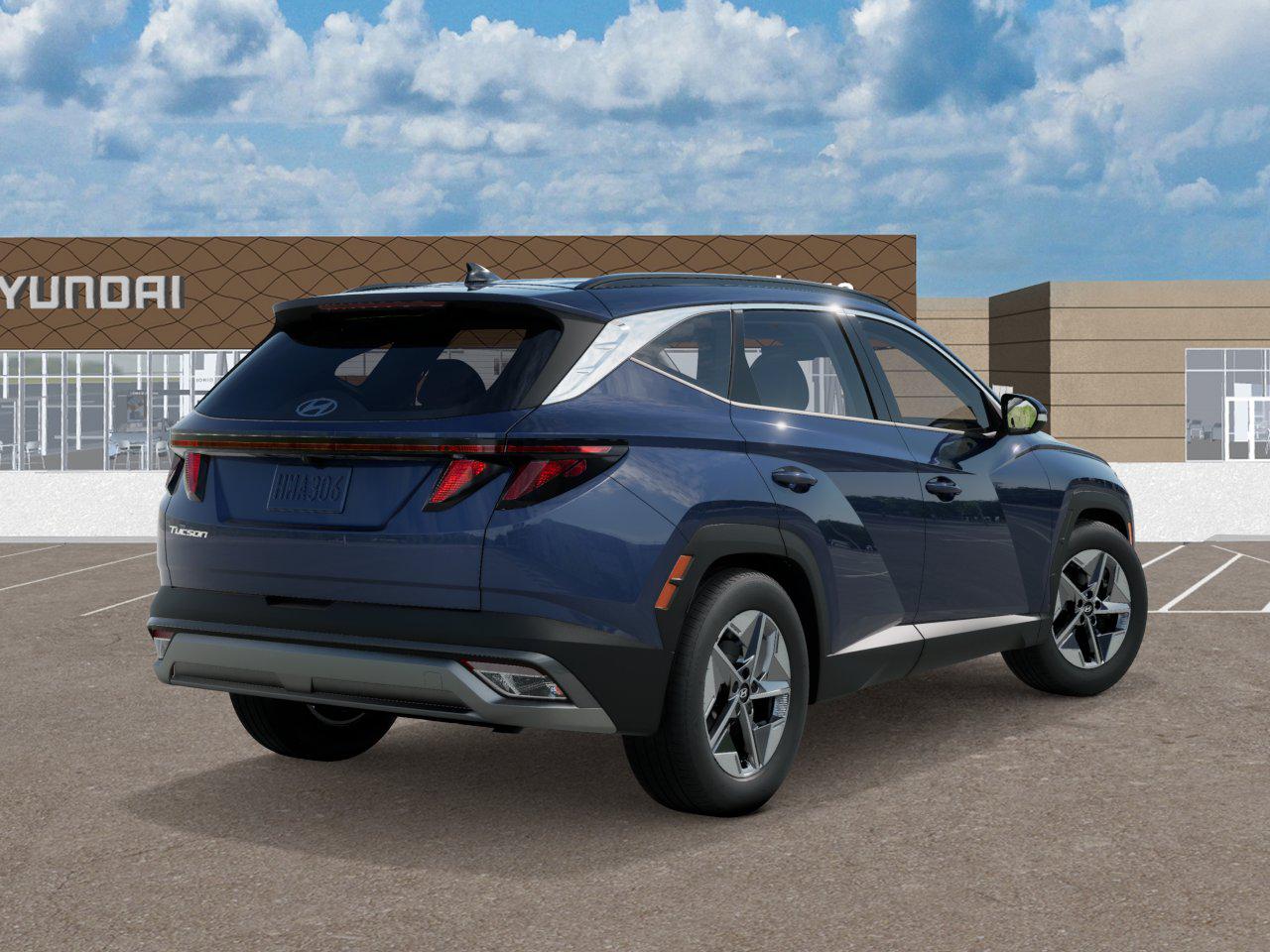 New 2025 Atlantis Blue Hyundai SEL FWD image 4
