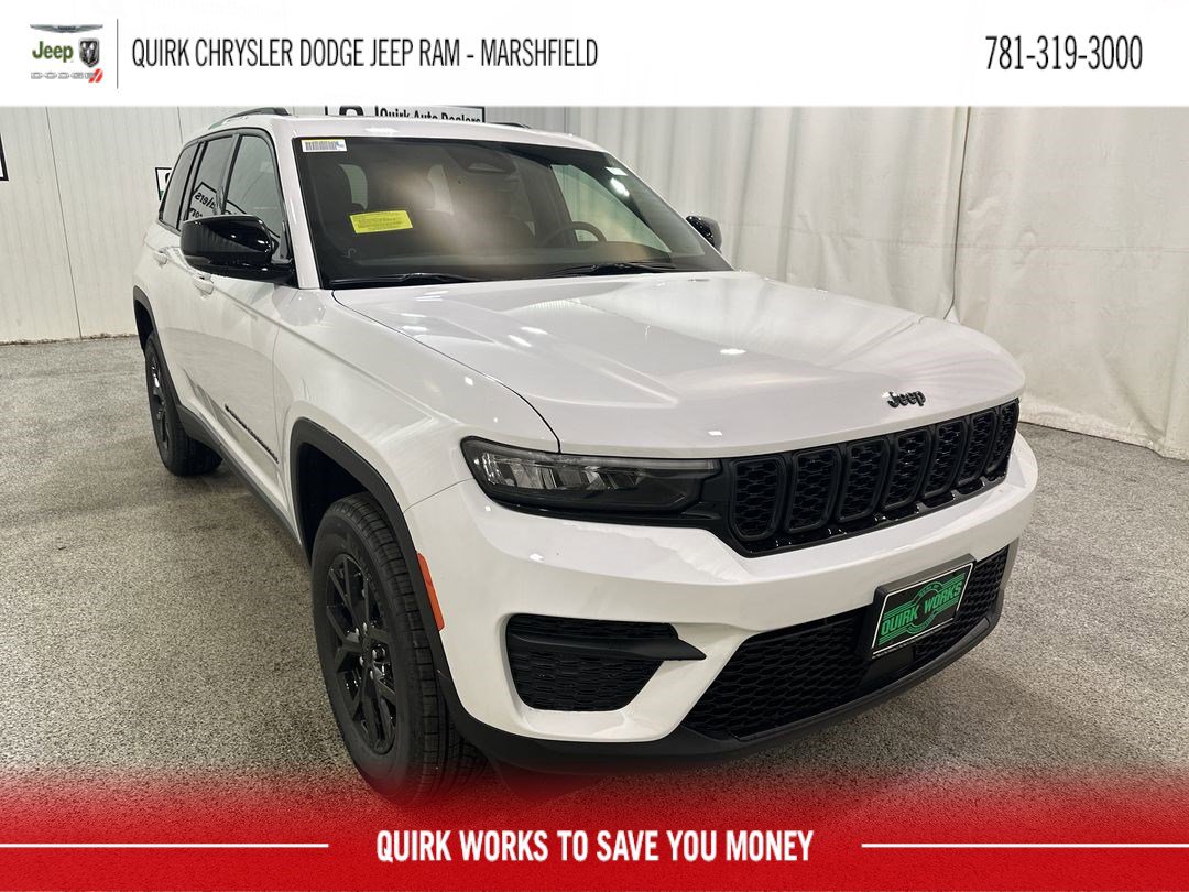 New 2025 Bright White Clearcoat Jeep Altitude X image 1