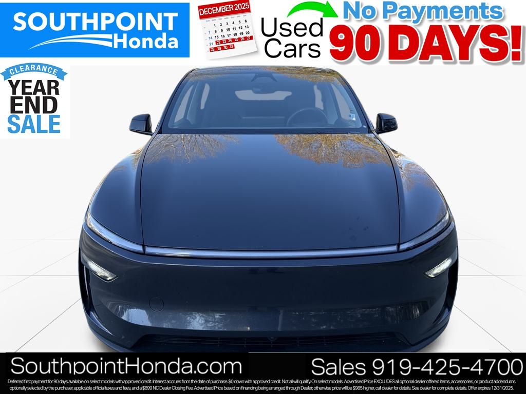 Used 2026 Tesla Model Y Long Range with VIN 7SAYGDEE7TA410522 for sale in Durham, NC