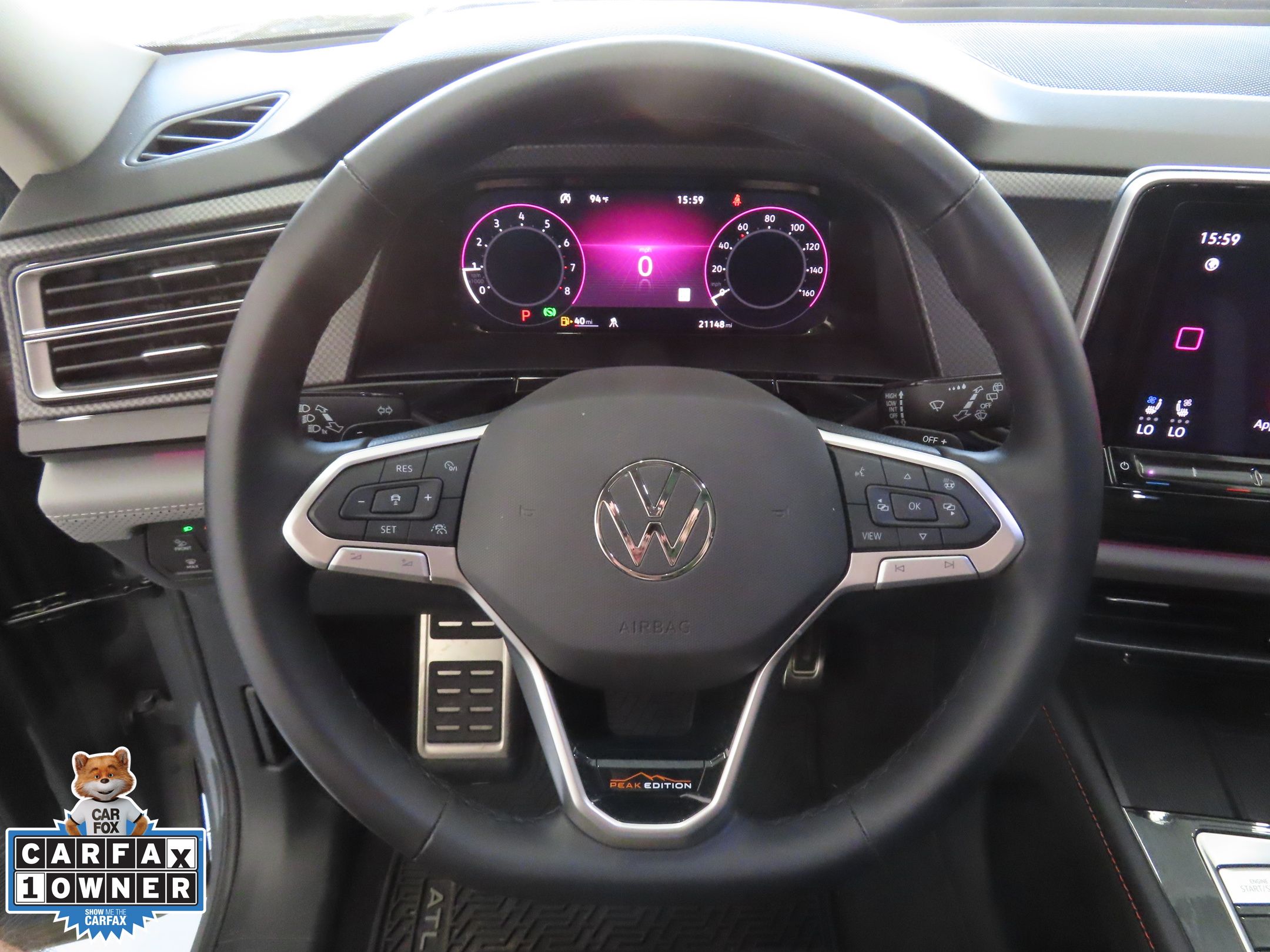 2024 Volkswagen Atlas Peak Edition SEL photo 13