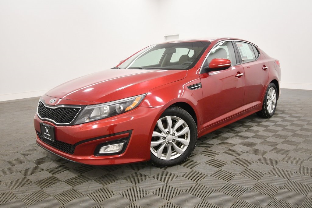 Used 2015 Kia Optima LX with VIN 5XXGM4A76FG471325 for sale in Rochester, Minnesota