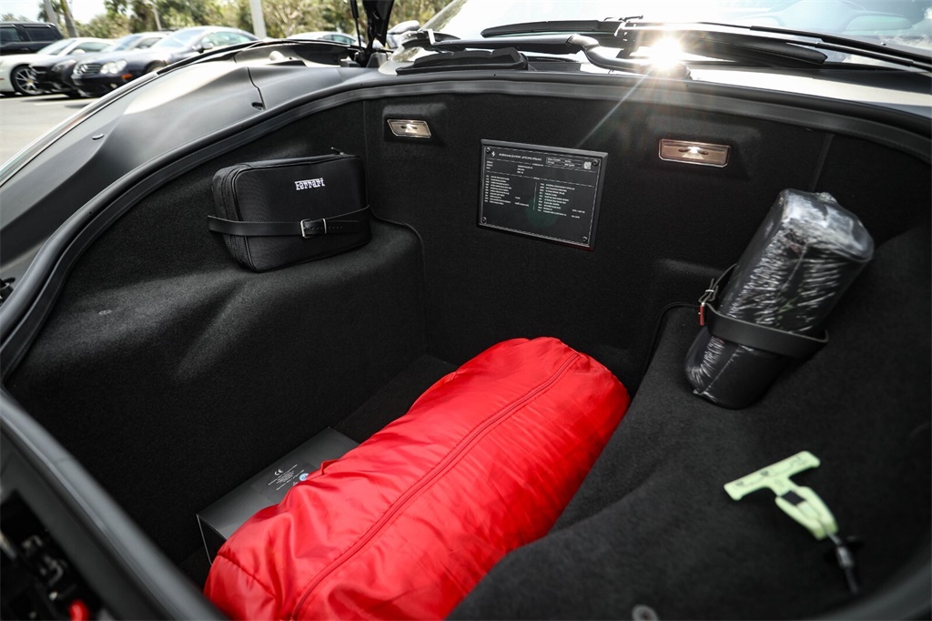 Certified Used 2018 Nero Daytona Metallic Ferrari Base image 23