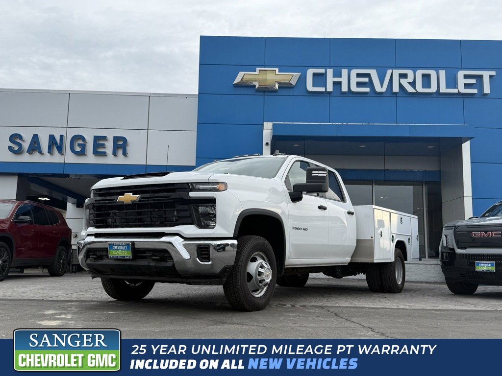2025 Chevrolet Silverado 3500HD Chassis Work Truck Crew Cab 4WD