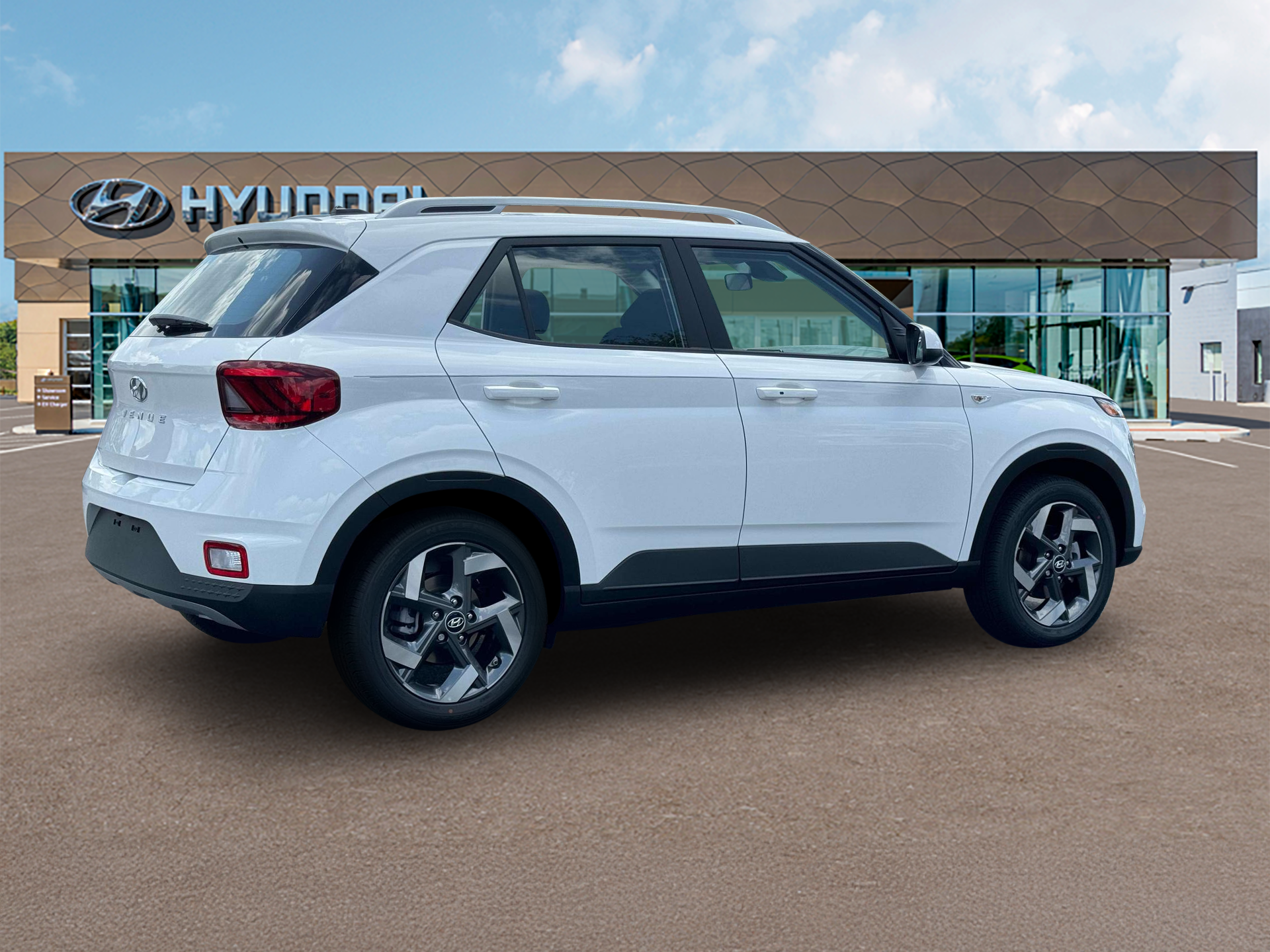 New 2025 White Hyundai SEL image 8