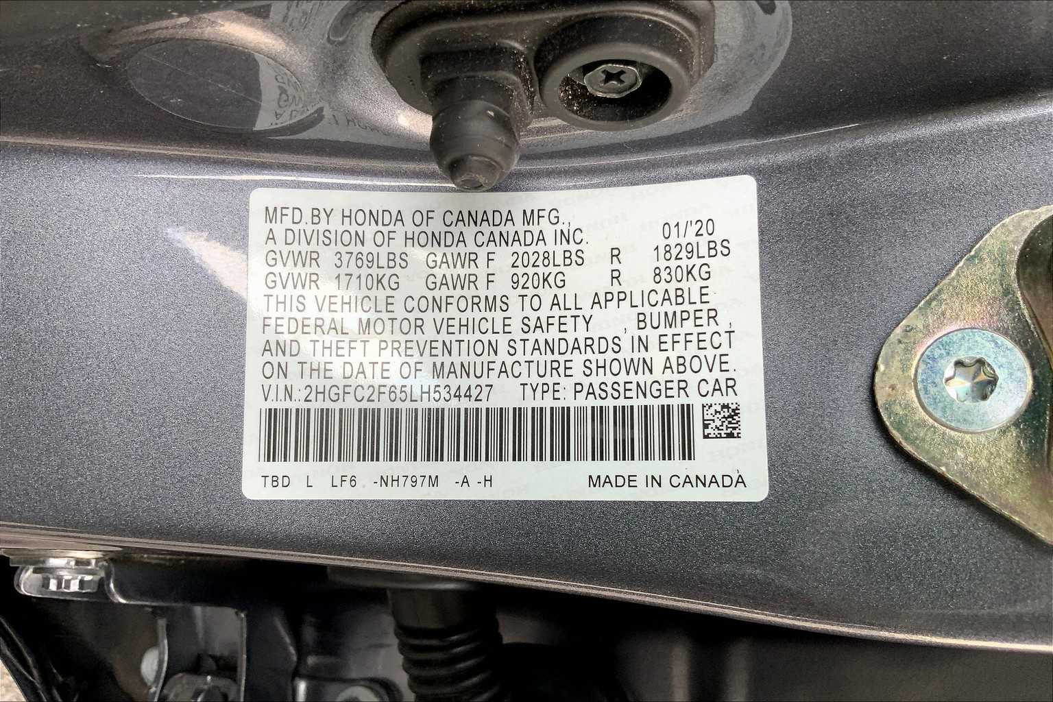2020 Honda Civic LX photo 32