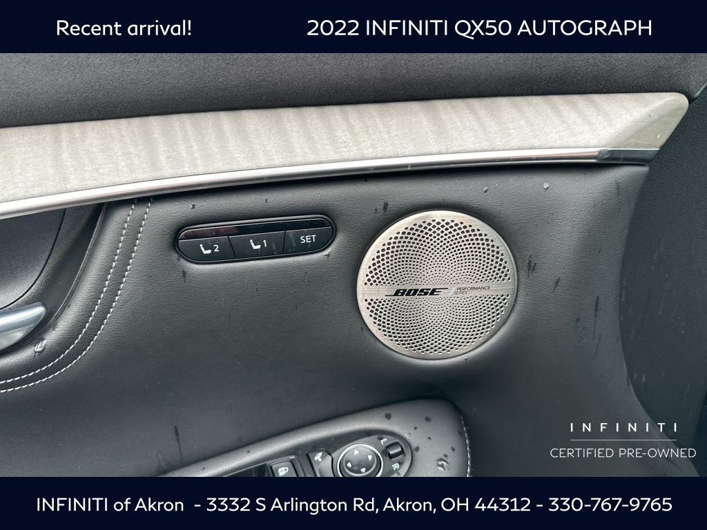 2022 Infiniti QX50 Autograph photo 38