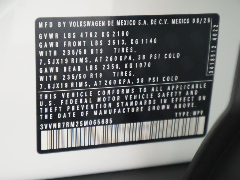2025 Volkswagen Tiguan SE photo 33