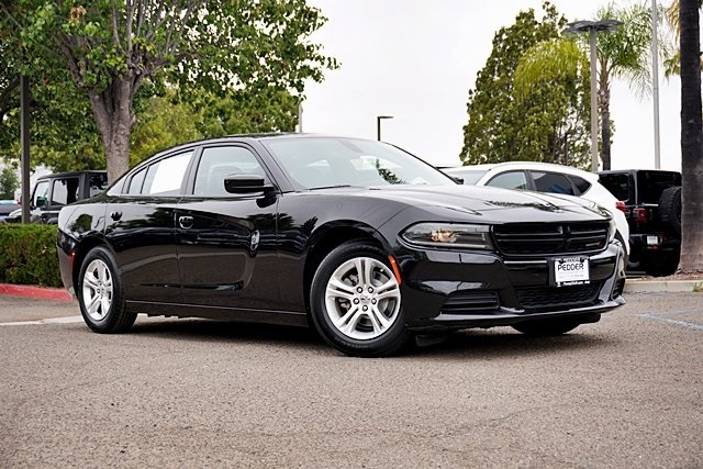 Certified Used 2022 Black Dodge SXT image 1
