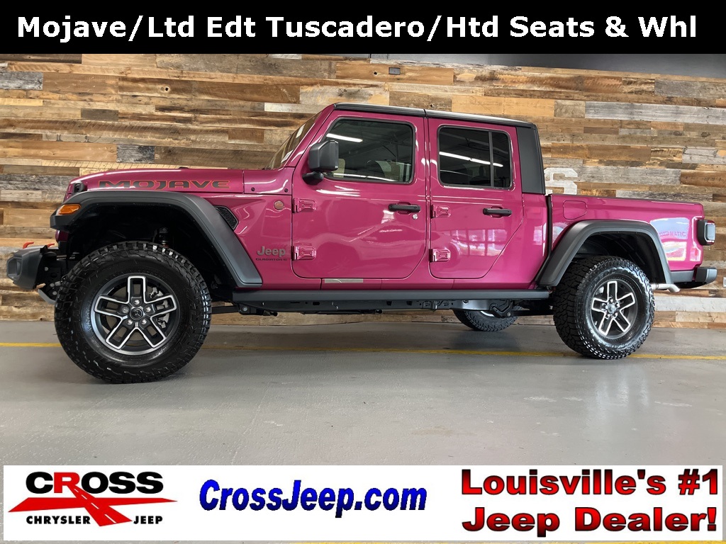 New 2024 Jeep Gladiator a0{} Crew Cab in Louisville D4403 Cross
