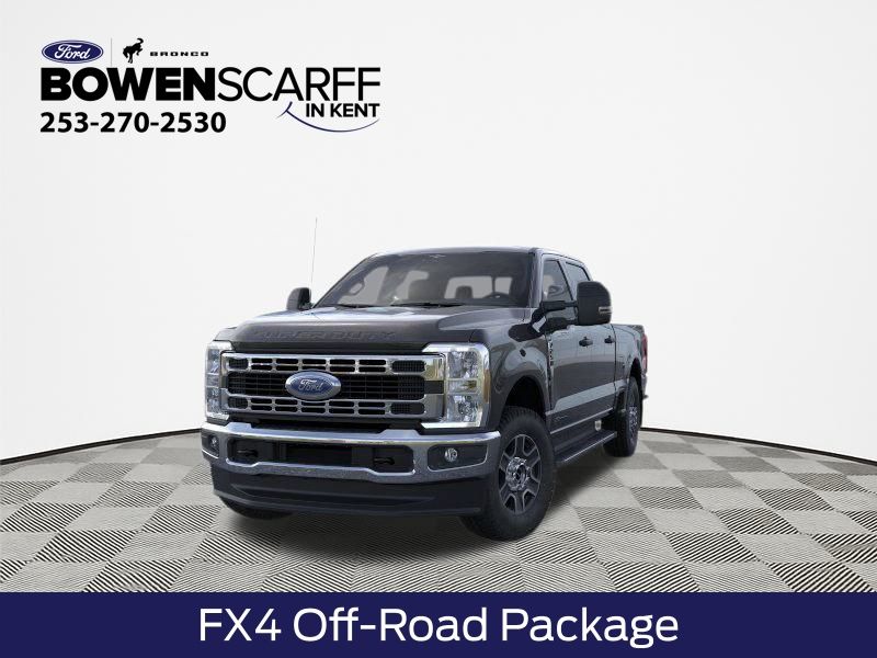 New 2025 Agate Black Metallic Ford XLT image 2
